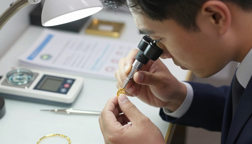 gold jewellery authentication