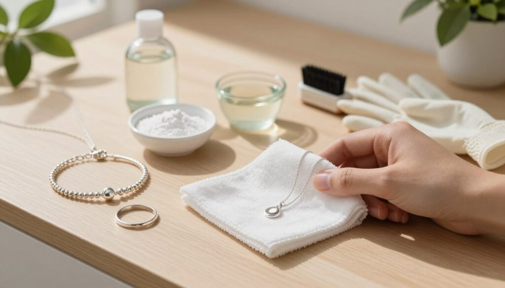 silver jewellery care